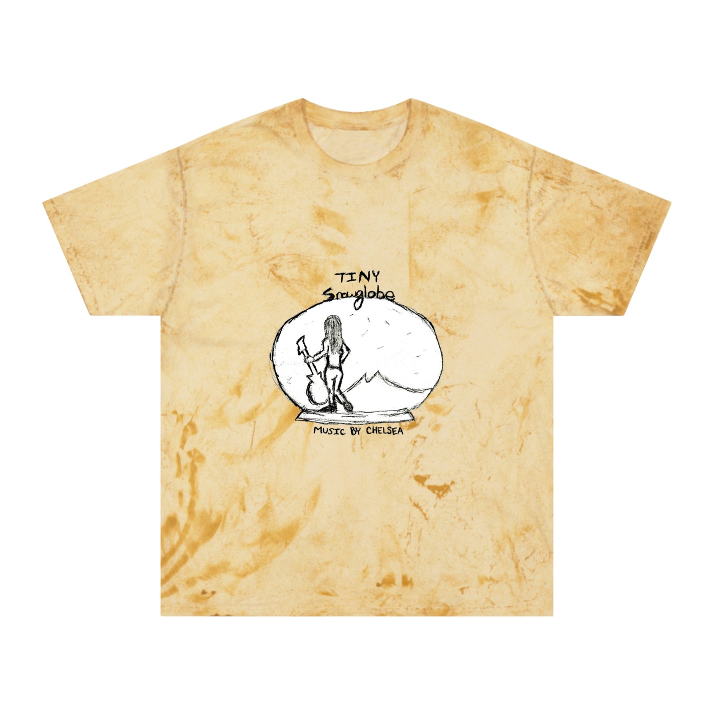 Tie Dye Tiny SnowGlobe t-shirt