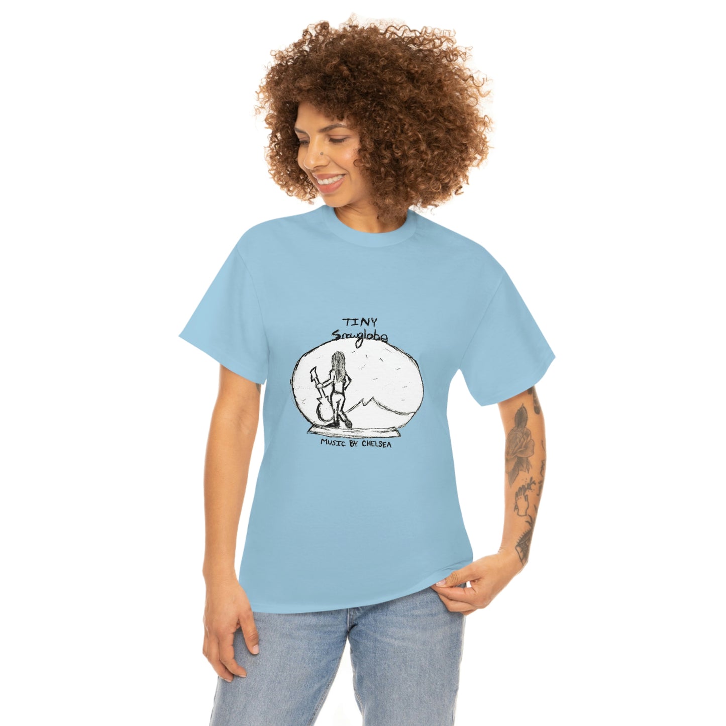 Tiny SnowGlobe t-shirt