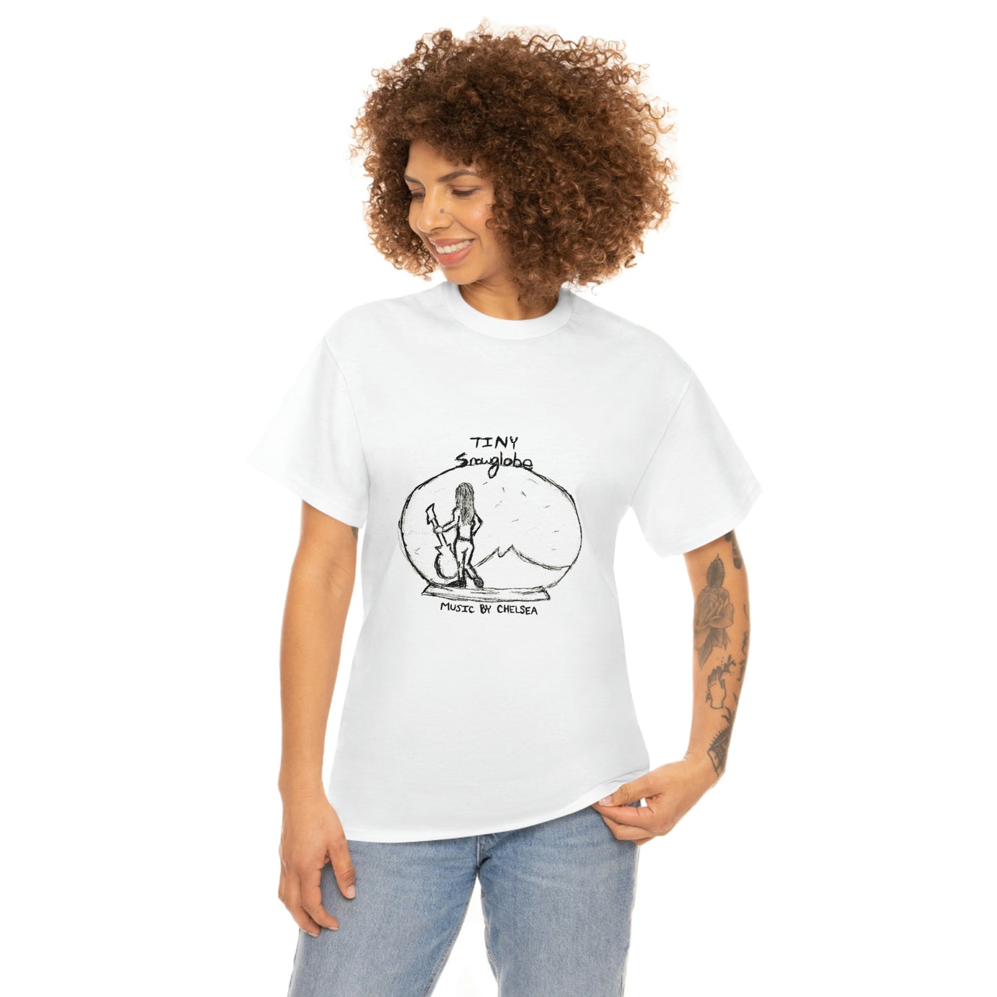 Tiny SnowGlobe t-shirt