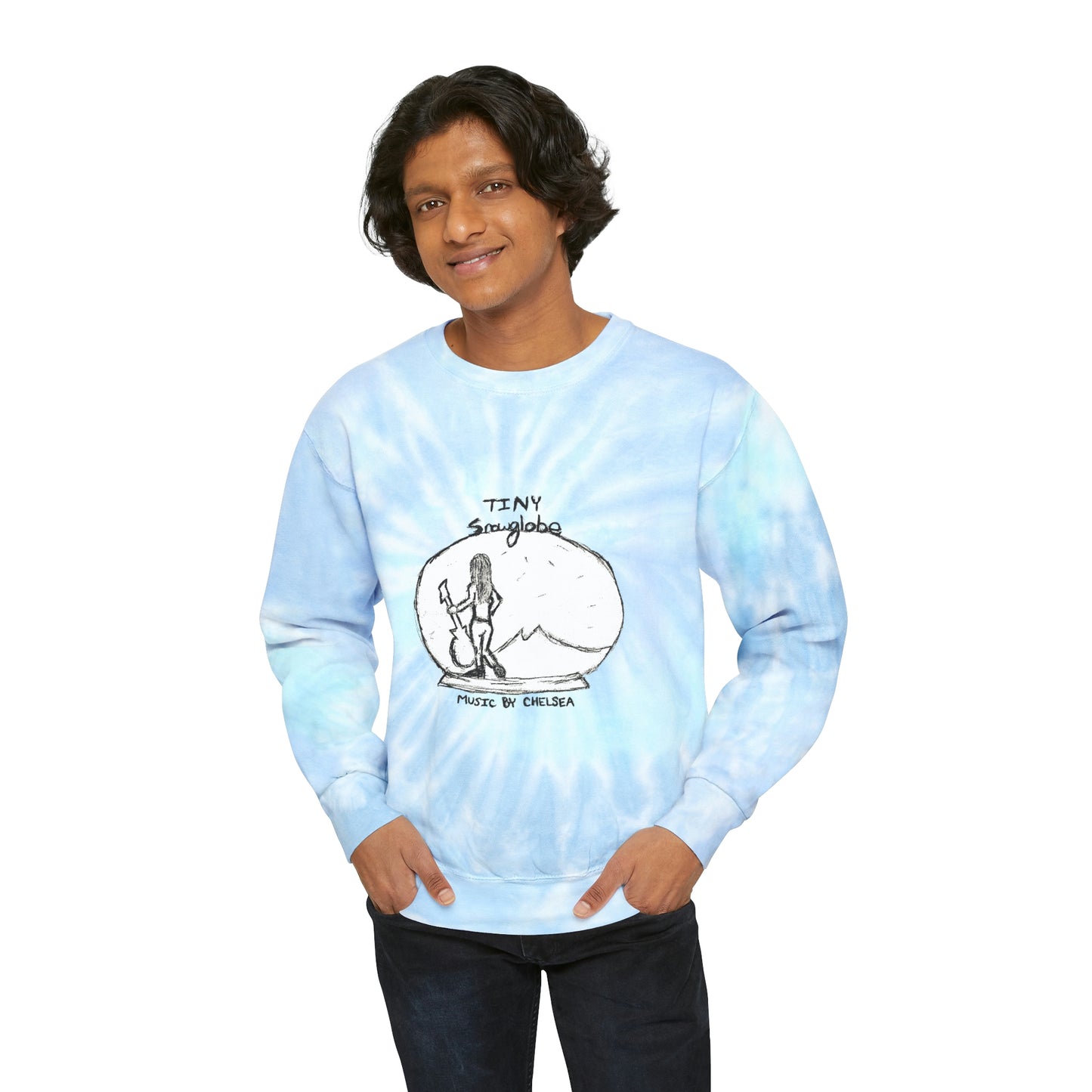 Tie Dye Tiny SnowGlobe Long Sleeve
