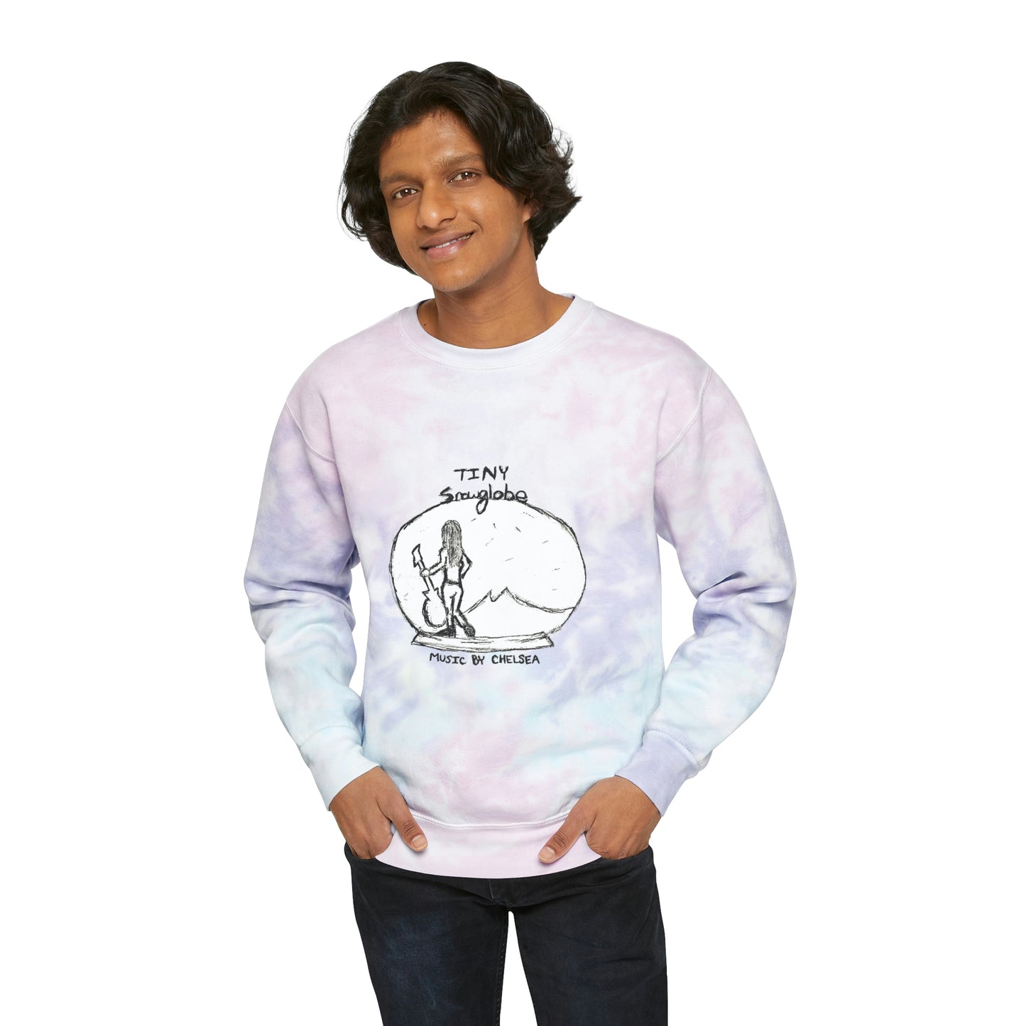 Tie Dye Tiny SnowGlobe Long Sleeve